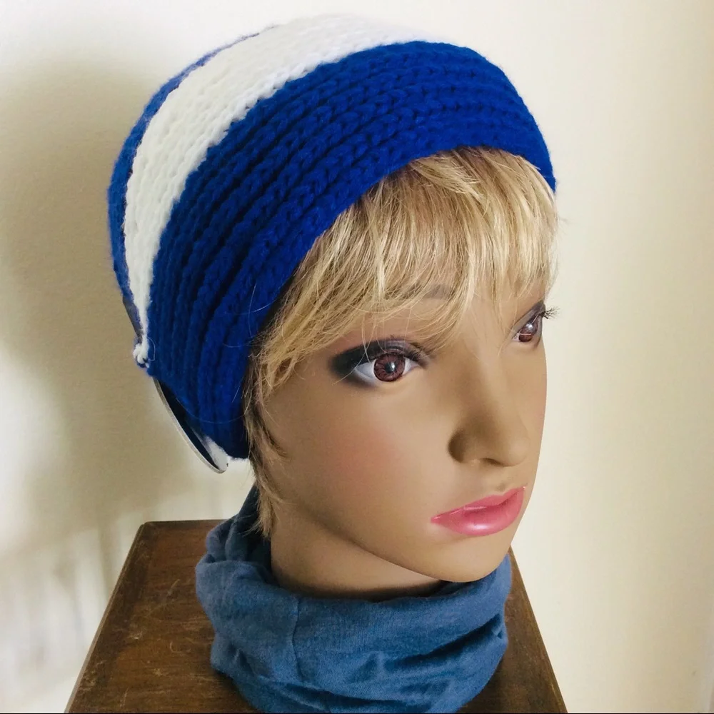 Colorado Flag Knit Headband Hat Size OS NWT